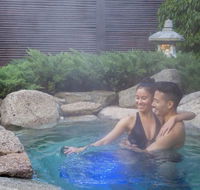 Japanese Mountain Retreat Mineral Springs  Spa
