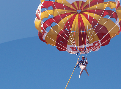 Parasailing at Mill Point - Holiday Find