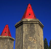 Chinese Burning Towers - Holiday Find