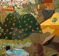 Griffith Regional Theatre Soft Sculptured Curtain - Holiday Find