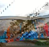 Willans Hill Water Tower Mural - Holiday Find