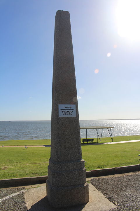 1956 Flood Marker - Holiday Find 0