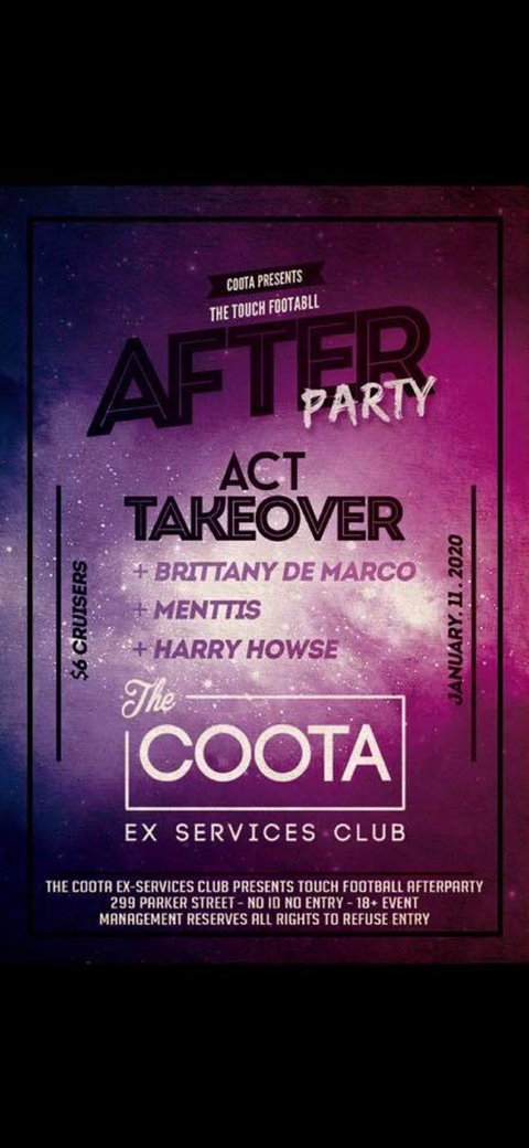 Touch Football Afterparty - Holiday Find 0