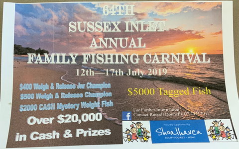 The Sussex Inlet Annual Family Fishing Carnival - Holiday Find 0