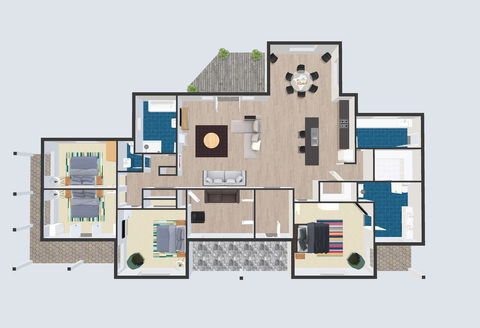 Grandview Accommodation - The Elm Tree Apartments - Holiday Find 32