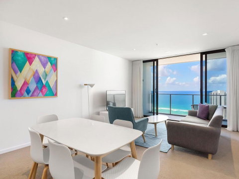 The Beach Broadbeach Private 2 Bedroom Ocean View - Holiday Find 0