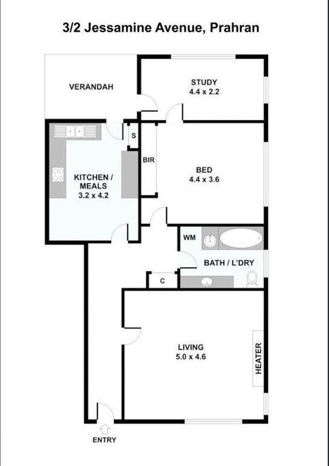 1 Bedroom Art Deco Apt With Study - Holiday Find 3